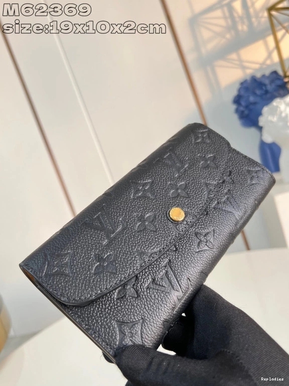 Rep ladies WALLET VUITTON EMILIE LOUIS 0815